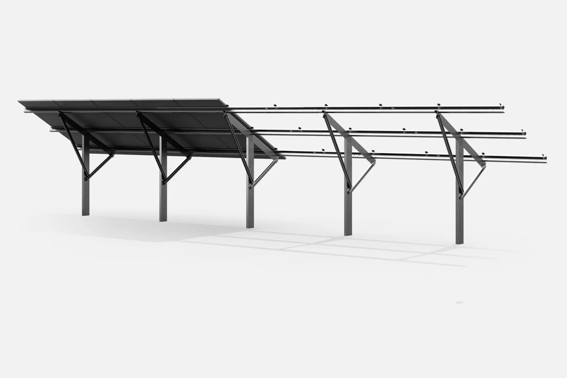 V1xN free-standing structure