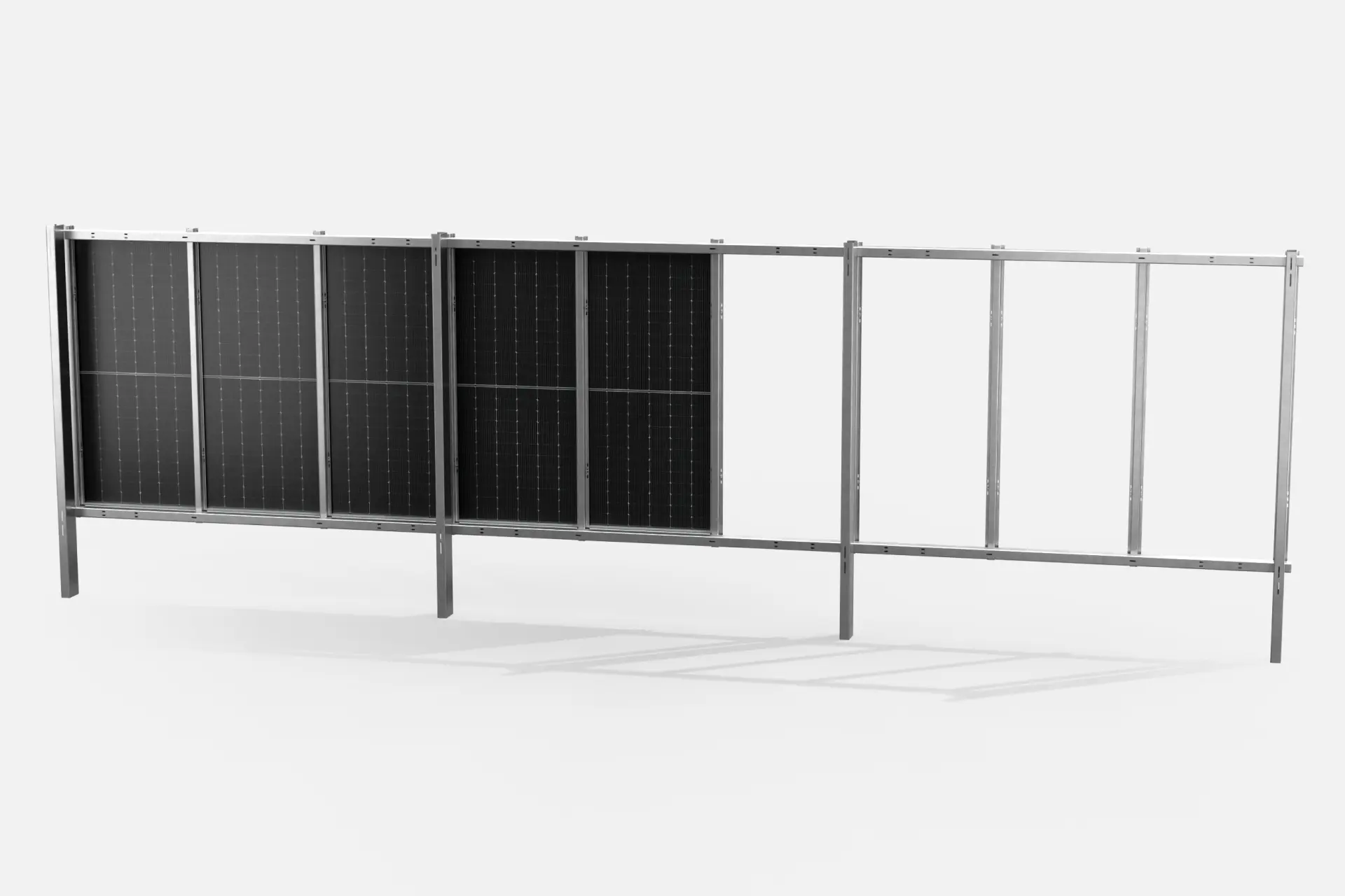 AgroWall agrovoltaic structure