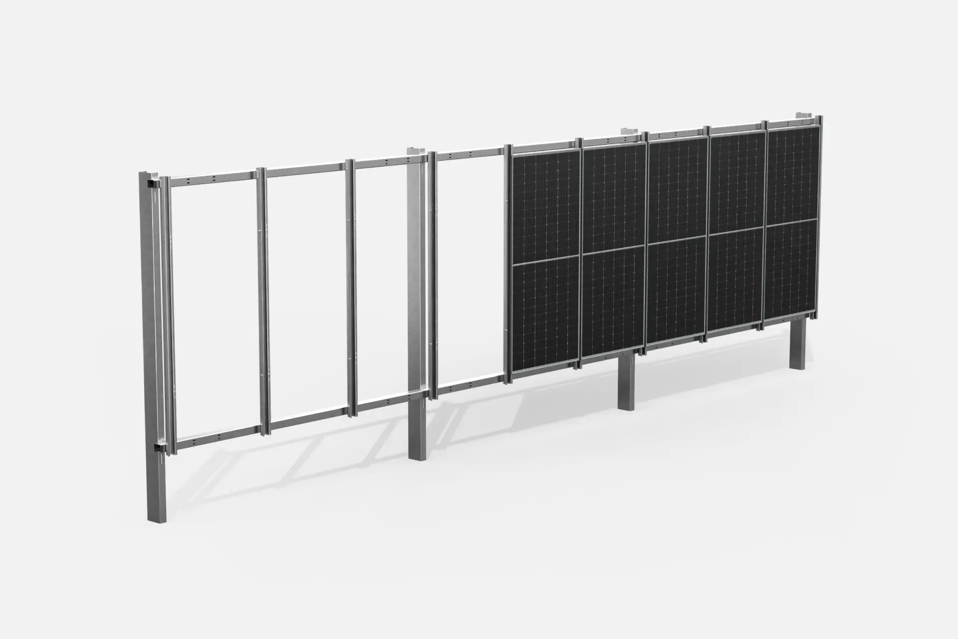 AgroWall agrovoltaic structure