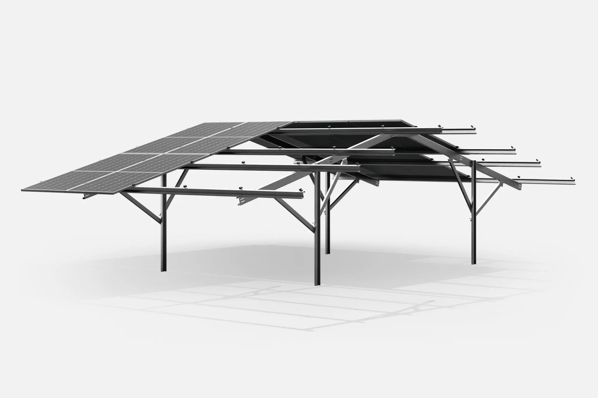 EW2-V2xN Two-Support Free-Standing Structure