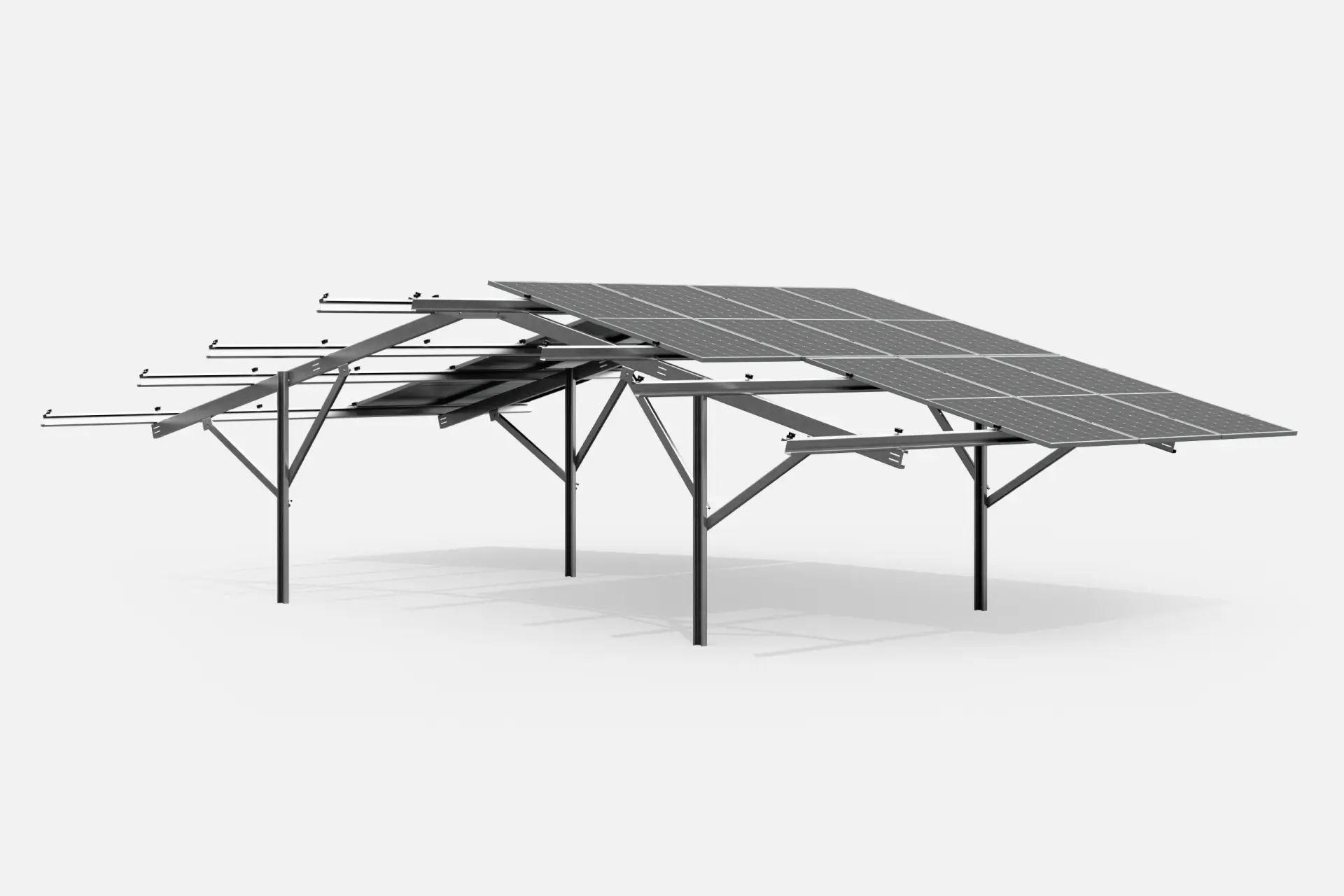 EW2-V2xN Two-Support Free-Standing Structure