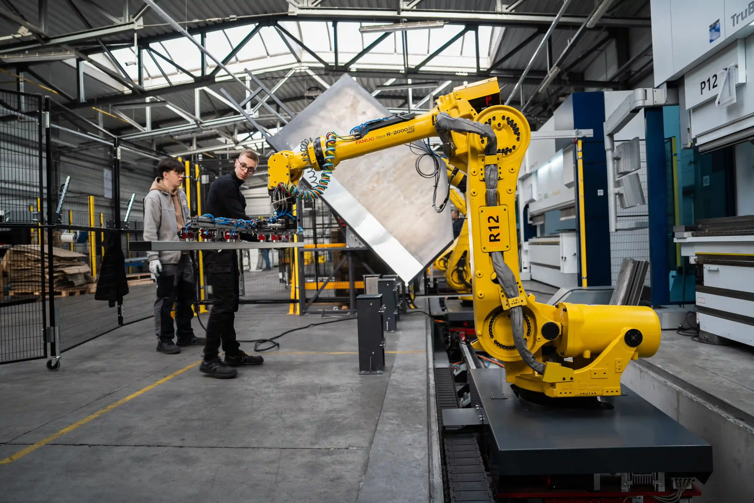 Automation and Robotisation – Industry 4.0 in Metal Processing and Component Prefabrication